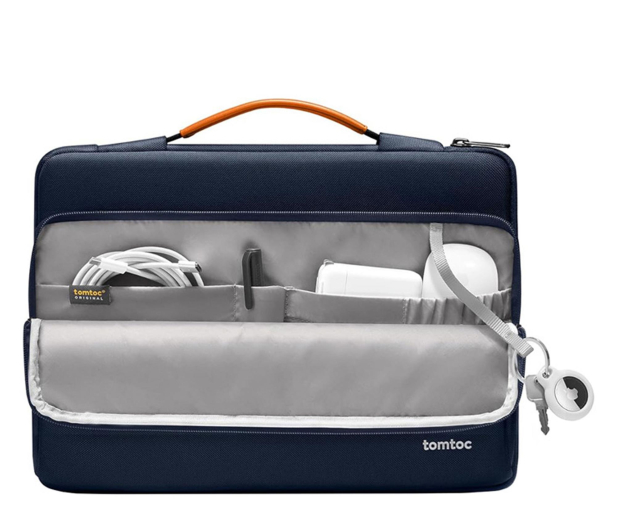 Tomtoc Torba na laptop Defender-A14 (granatowy) - 1501811 - zdjęcie 2